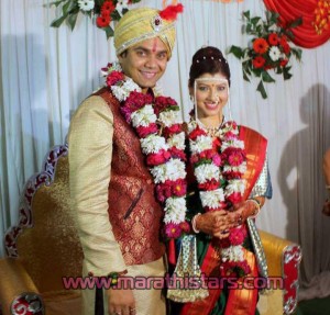 Tejaswini Pandit Bhushan Bopche marriage photos