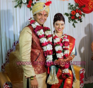 Tejswini Pandit & Bhushan Bopche marriage Photos