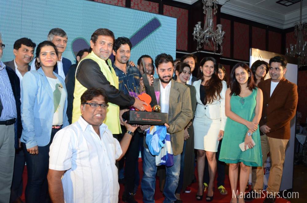 Grand Release of “Marathi Box Cricket League’’ Trophy