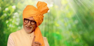 Amitabh Bachchan in Marathi Avatar to promote fruits.