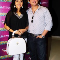 Actor Swapnil Joshi & Actress Mukta Barve together at Mumbai Pune Mumbai 2 Lagnala Yaychach Marathi movie Treasure launch