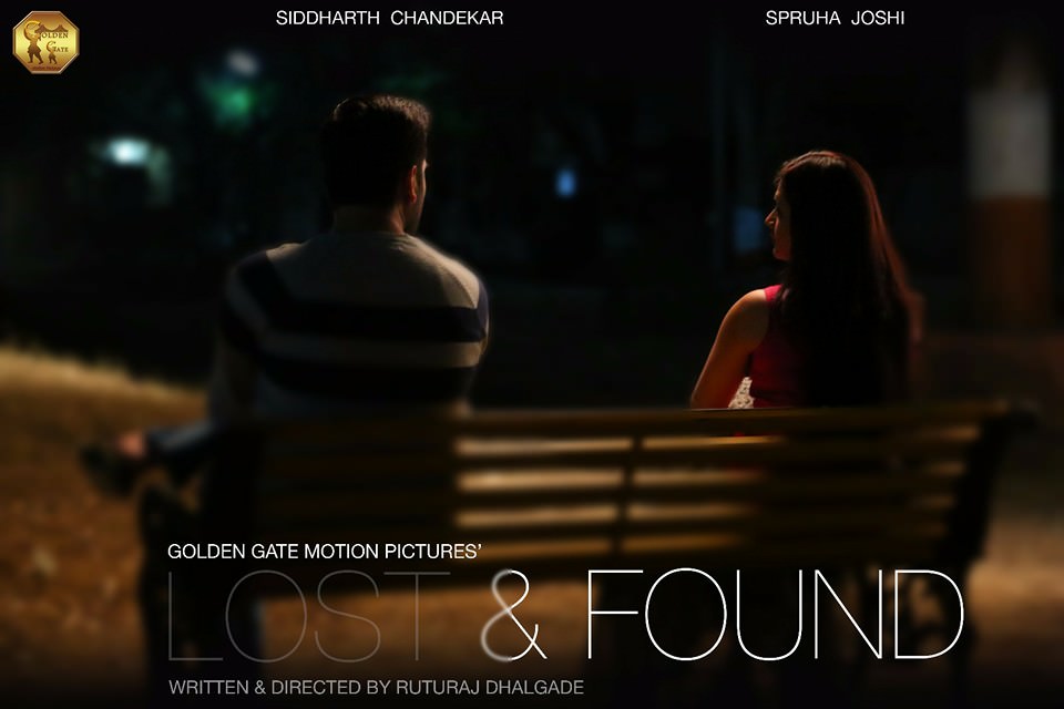 Siddharth and Spruha’s ‘LOST AND FOUND’ movie’s poster out