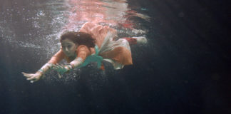 Underwater shooting for Goth Star Pravah Serial