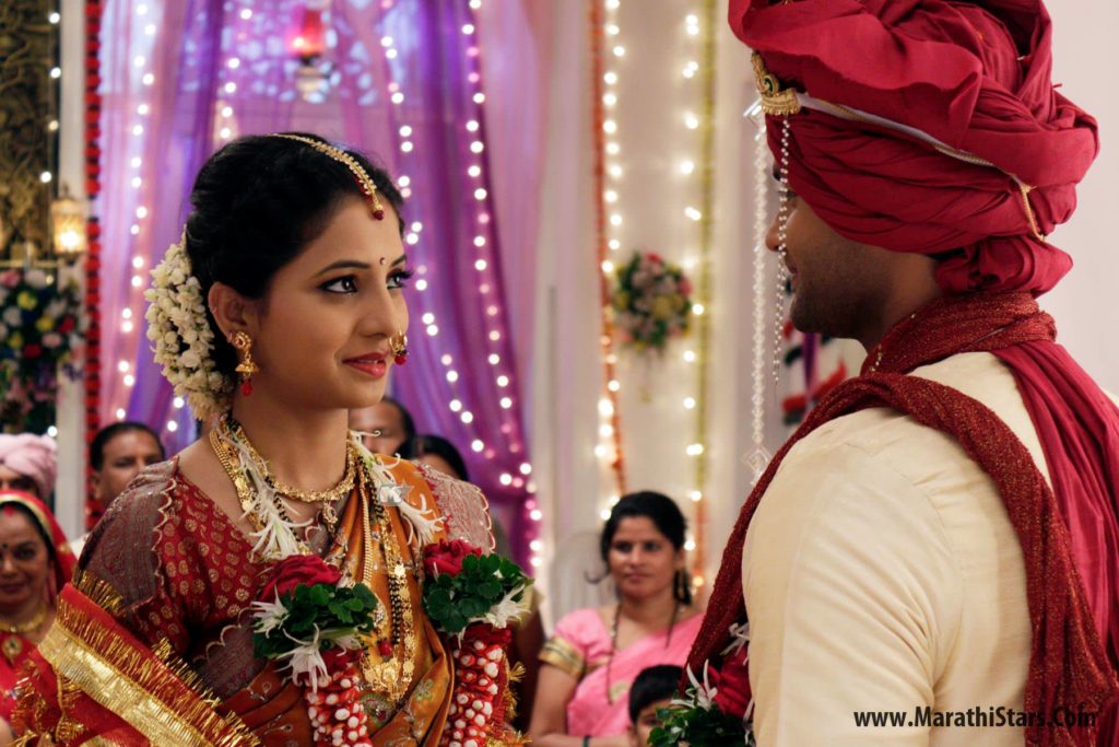 Rishi Saxena & Sayali Sanjeev Marriage In Serial
