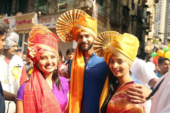 Zee Marathis Shiv, Gauri & Nupur Celebrate Gudhi Padwa with Traditional Dhol Tasha