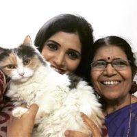 Mukta Barve With Her Mother