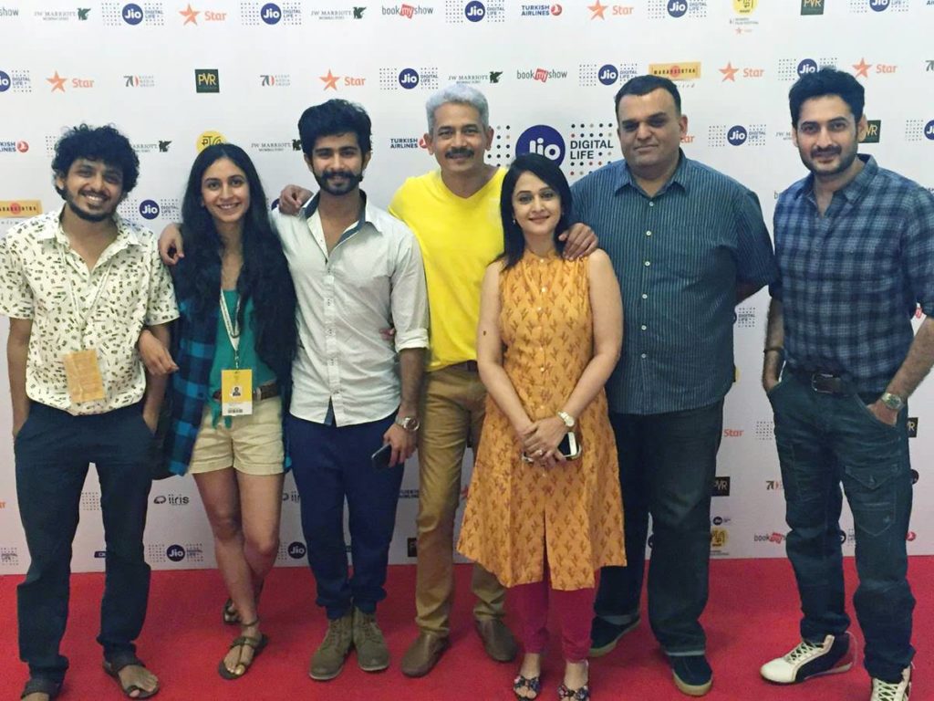Rajwade & Sons marathi film team at Jio Mami Film Festival 2017