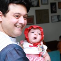 Swwapnil Joshi with New Born Baby Boy