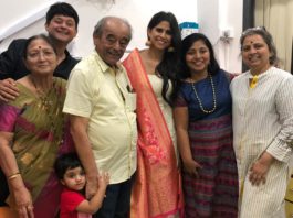 Sai Tamhankar and Swwapnil Joshi and Swwapnil Joshi’s wife