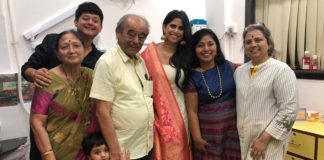 Sai Tamhankar and Swwapnil Joshi and Swwapnil Joshi’s wife