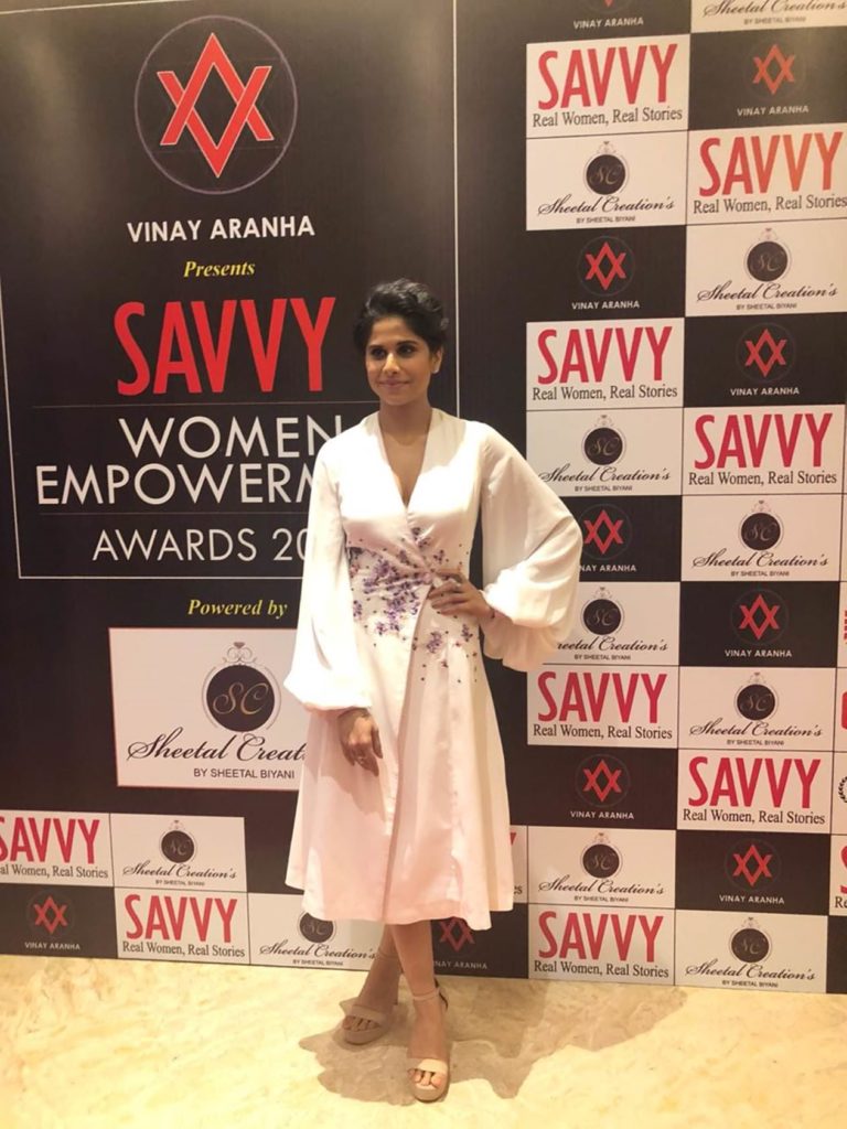 Sai Tamhankar Savvy Women Empowerment Awards