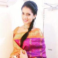 Sarita Mehendale Joshi in Traditional Maharashtrian Look